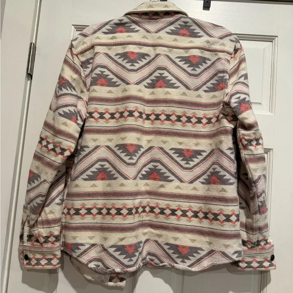 Faherty Brand Tribal Patterned Button-Up Jacket - Picture 3 of 3